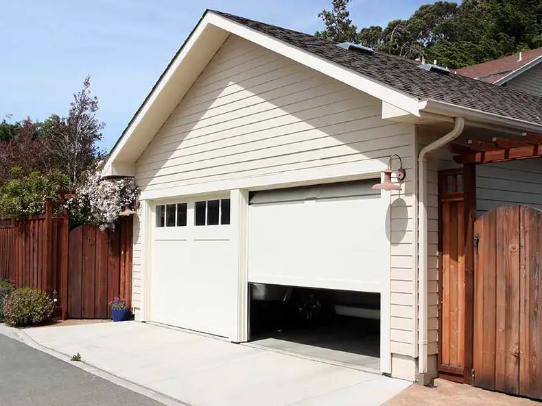 Fix Garage Door that Has Shifted to One Side