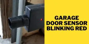 Garage Door Sensor Blinking Red