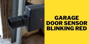 Garage Door Sensor Blinking Red